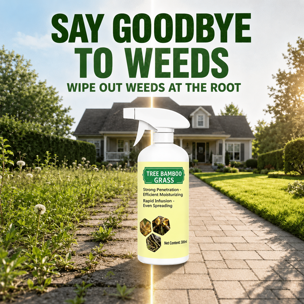 🔥Last Day Promotion 68% OFF🔥2026 Fast-Acting Natural Weed & Grass Killer Spray
