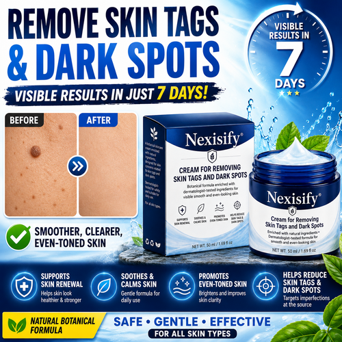 𝐍𝐞𝐱𝐢𝐬𝐢𝐟𝐲® 💧𝟕-𝐃𝐚𝐲 𝐒𝐤𝐢𝐧 𝐓𝐚𝐠 & 𝐒𝐩𝐨𝐭 𝐄𝐫𝐚𝐬𝐞𝐫 𝐂𝐫𝐞𝐚𝐦