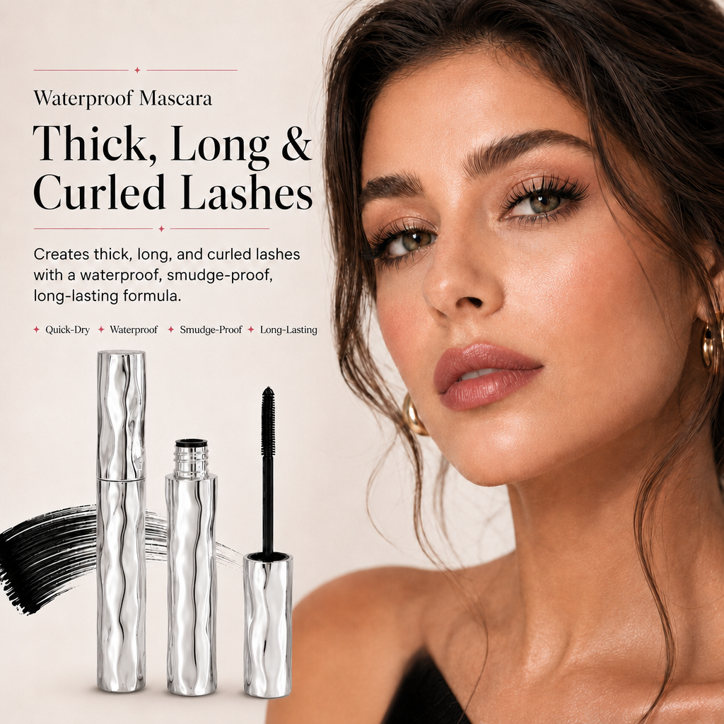 LAST DAY - BUY 1 GET 1 FREE🔥Waterproof Curling & Lengthening Mascara