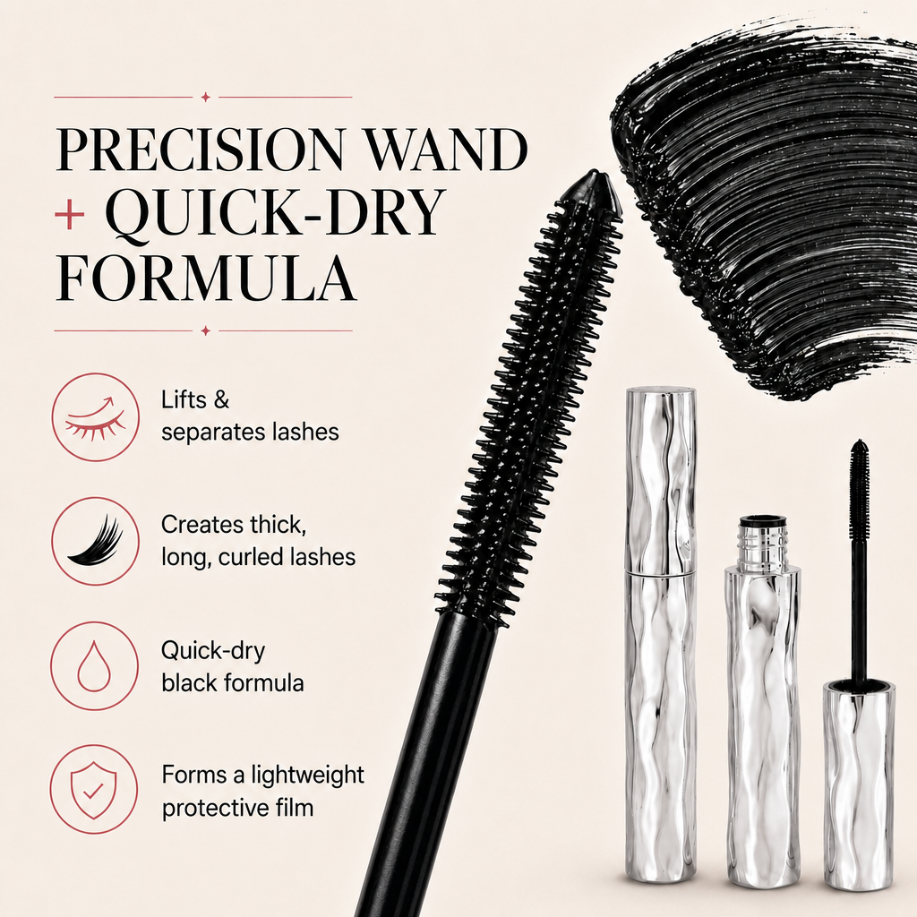 LAST DAY - BUY 1 GET 1 FREE🔥Waterproof Curling & Lengthening Mascara