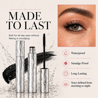LAST DAY - BUY 1 GET 1 FREE🔥Waterproof Curling & Lengthening Mascara