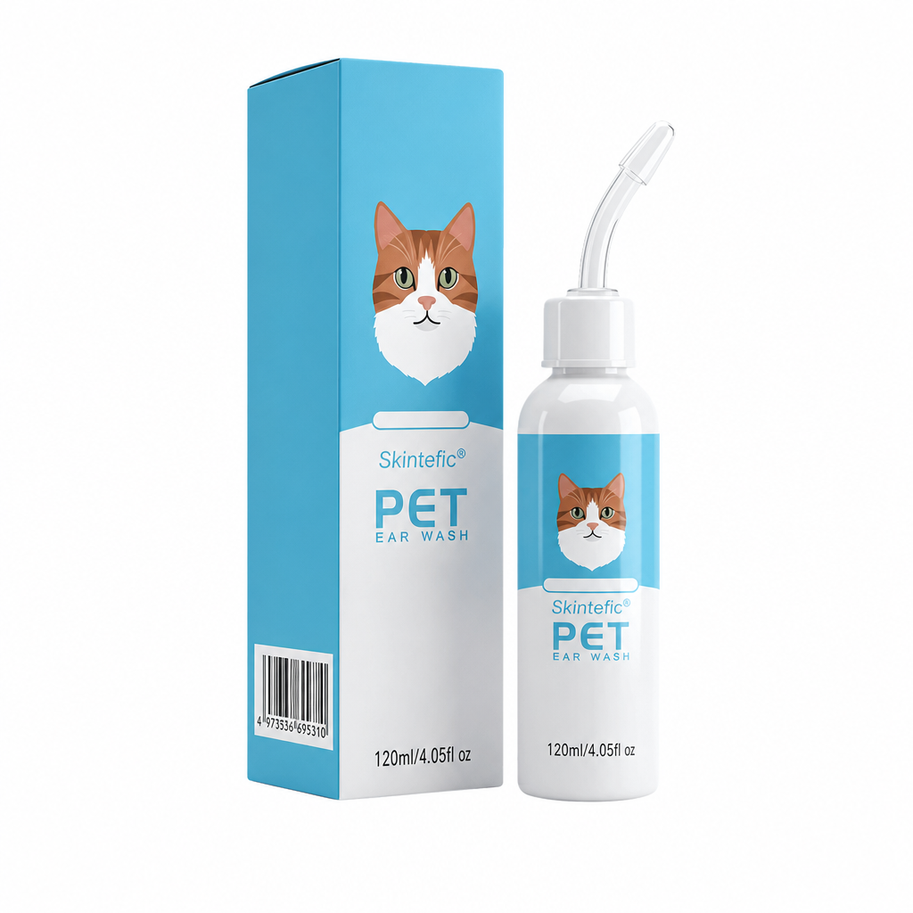 Skintefic®🐶🐱 Ear cleaner, Relieves itching in dogs & cats