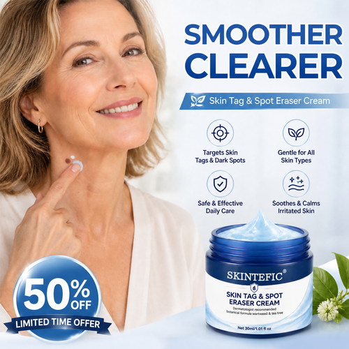 𝐒𝐤𝐢𝐧𝐭𝐞𝐟𝐢𝐜® 💧𝟕-𝐃𝐚𝐲 𝐒𝐤𝐢𝐧 𝐓𝐚𝐠 & 𝐒𝐩𝐨𝐭 𝐄𝐫𝐚𝐬𝐞𝐫 𝐂𝐫𝐞𝐚𝐦