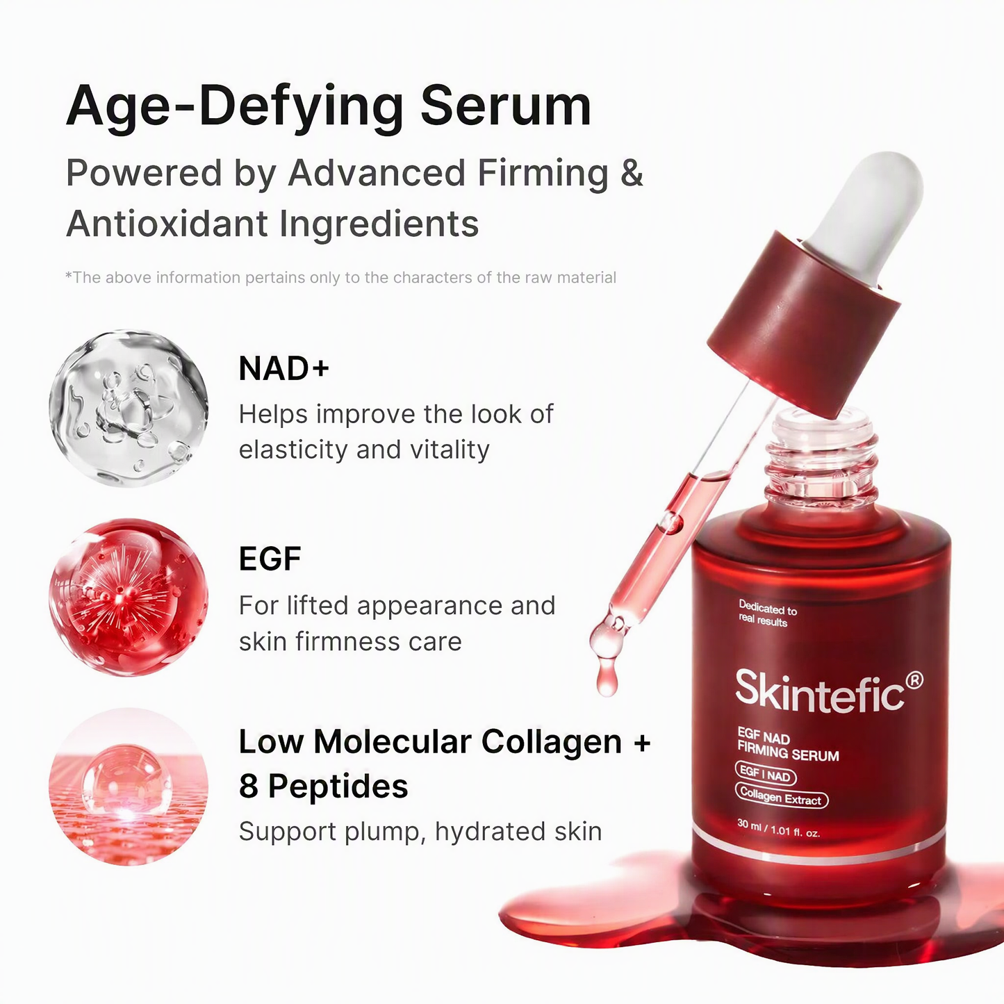 Last Day Promotion 73% OFF✨Skintefic® NAD+ EGF Firming Serum