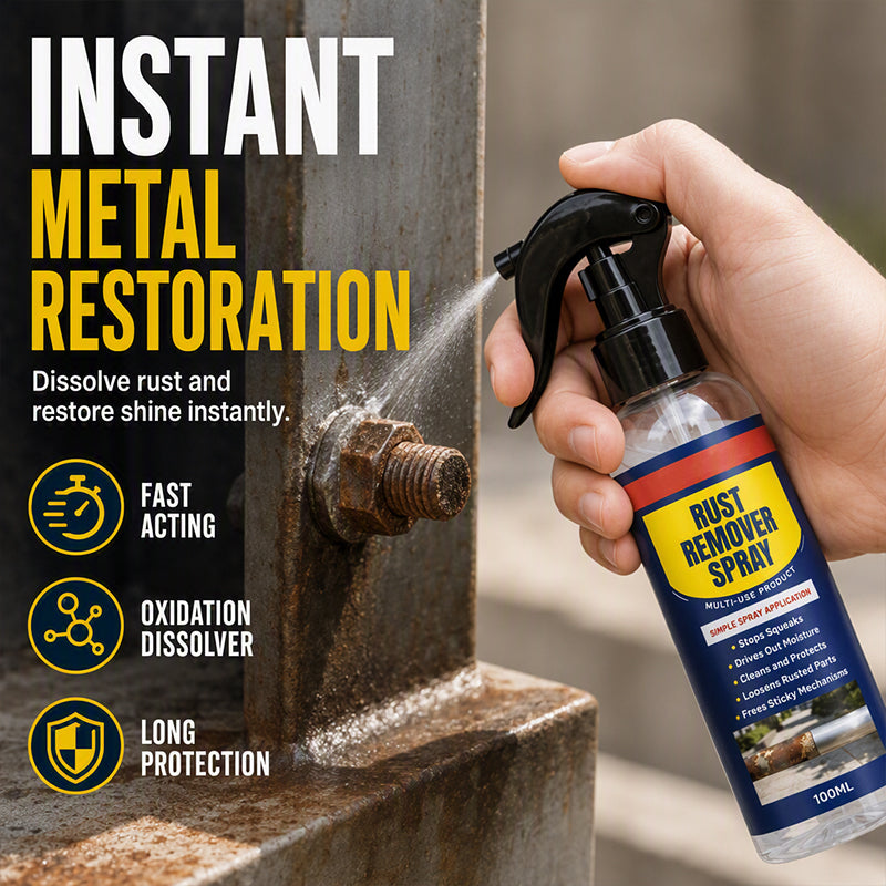 Last Day Promotion 73% OFF🔥2026 Multi-Purpose Rust Remover Spray & Lubricant